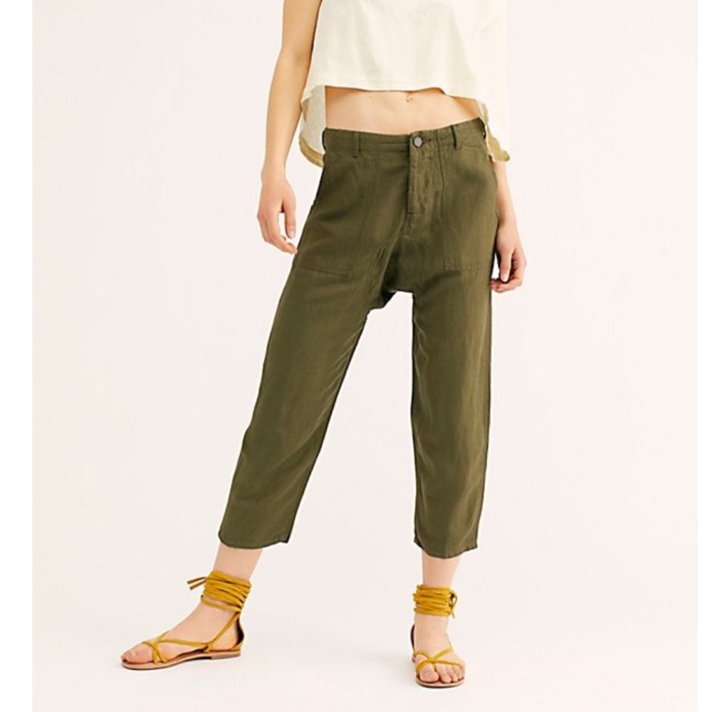 Free People Drop Crotch Pants By Blank Nyc 28